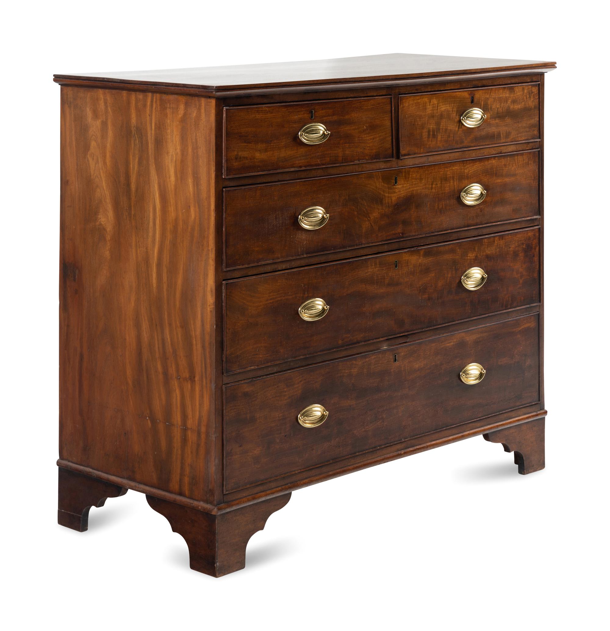 A Federal Mahogany Chest of Drawers