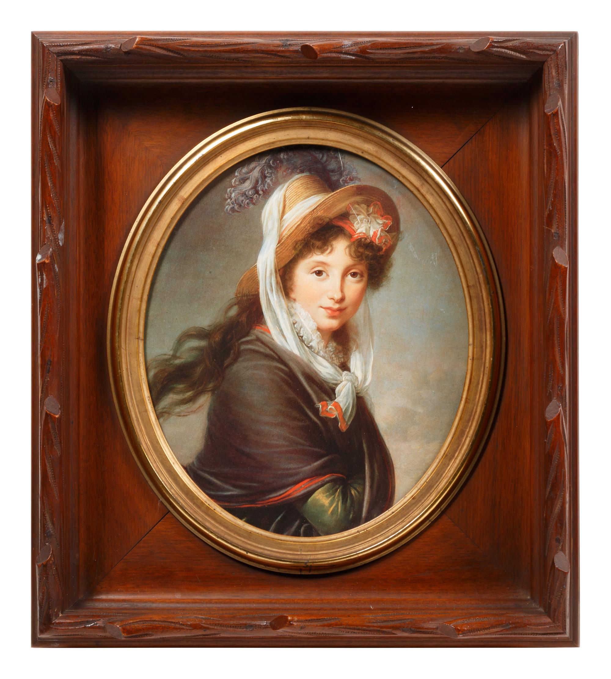 A Pair of Victorian Style Walnut Frames