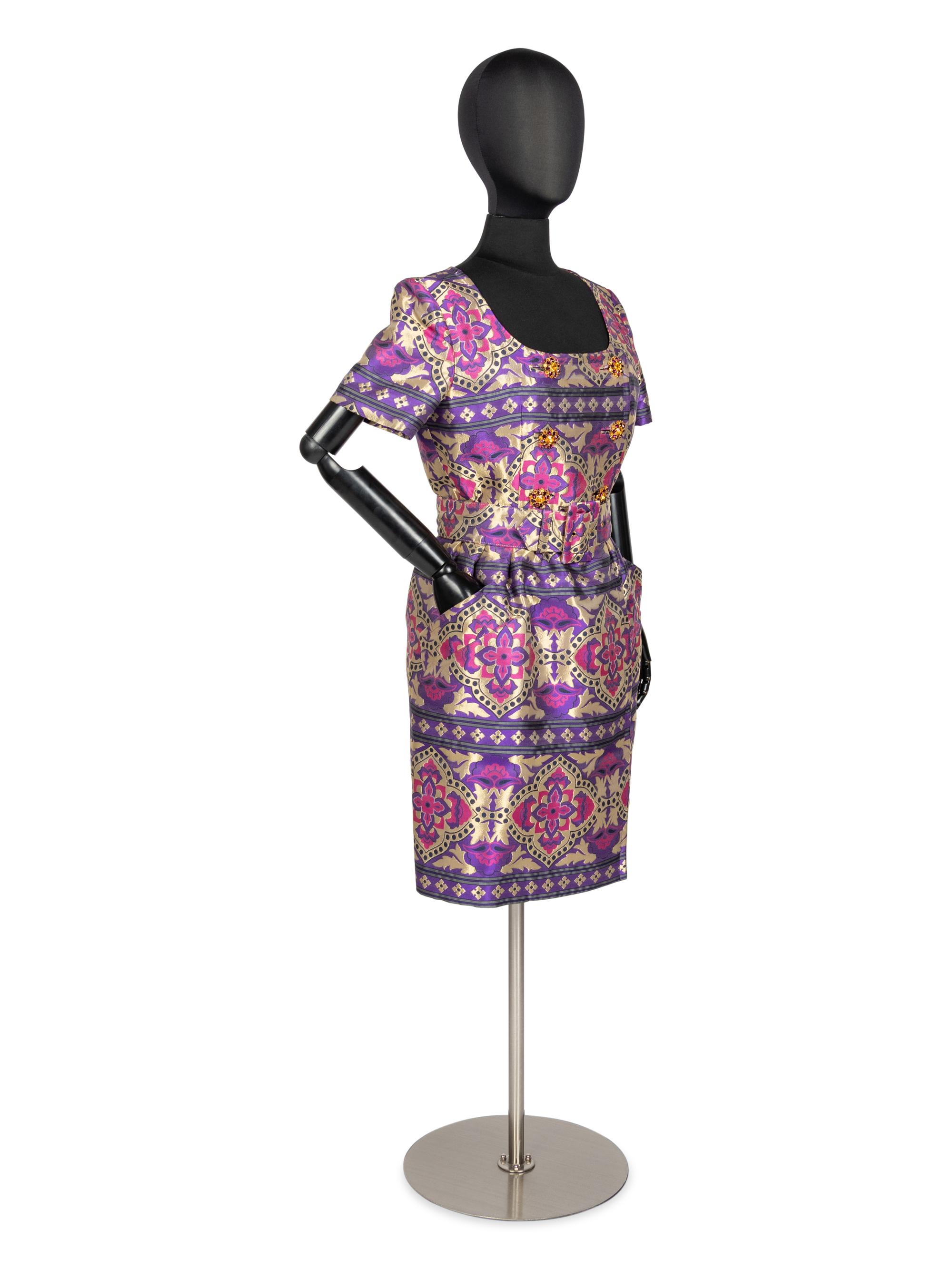 Christian Lacroix Dress and Belt, 1980s