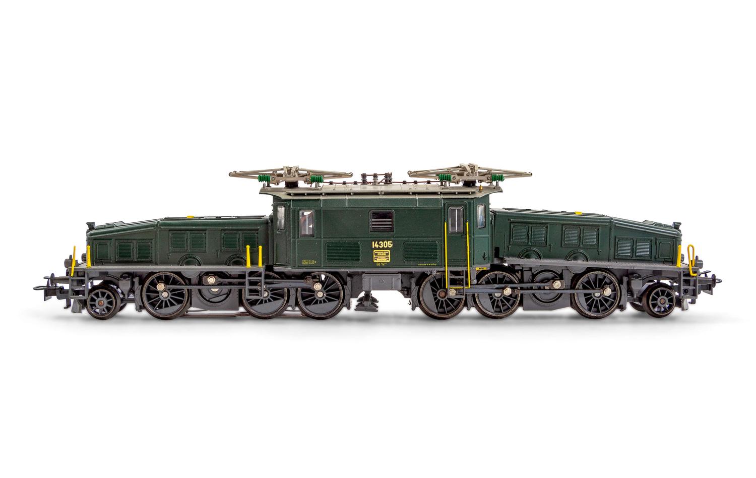 A Marklin Polychrome HO-Gauge Crocodile Locomotive
