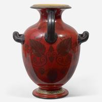 Roseville Pottery (American, active 1890-1954) Rare Rozane Olympic Hydria, USA, circa 1910