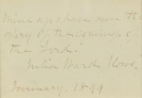 [Americana] Howe, Julia Ward, Irving Berlin, John Philip Sousa, Samuel F. Smith, and George F. Root. Display of Signed Patriotic Song Lyrics