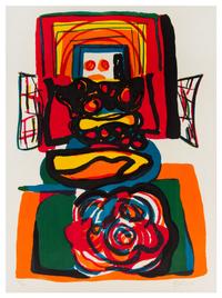 Karel Appel, (Dutch, 1921-2006), Personage