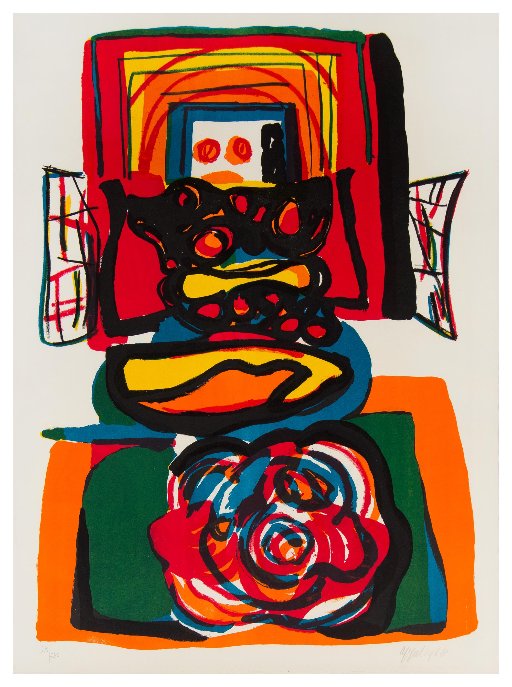 Karel Appel, (Dutch, 1921-2006), Personage
