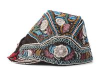 Haudenosaunee Beaded Cap, with Visor