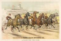 [HORSE RACING SCENES] -- CURRIER and IVES, publishers -- After John Cameron, J. McAuliffe, or Louis Maurer