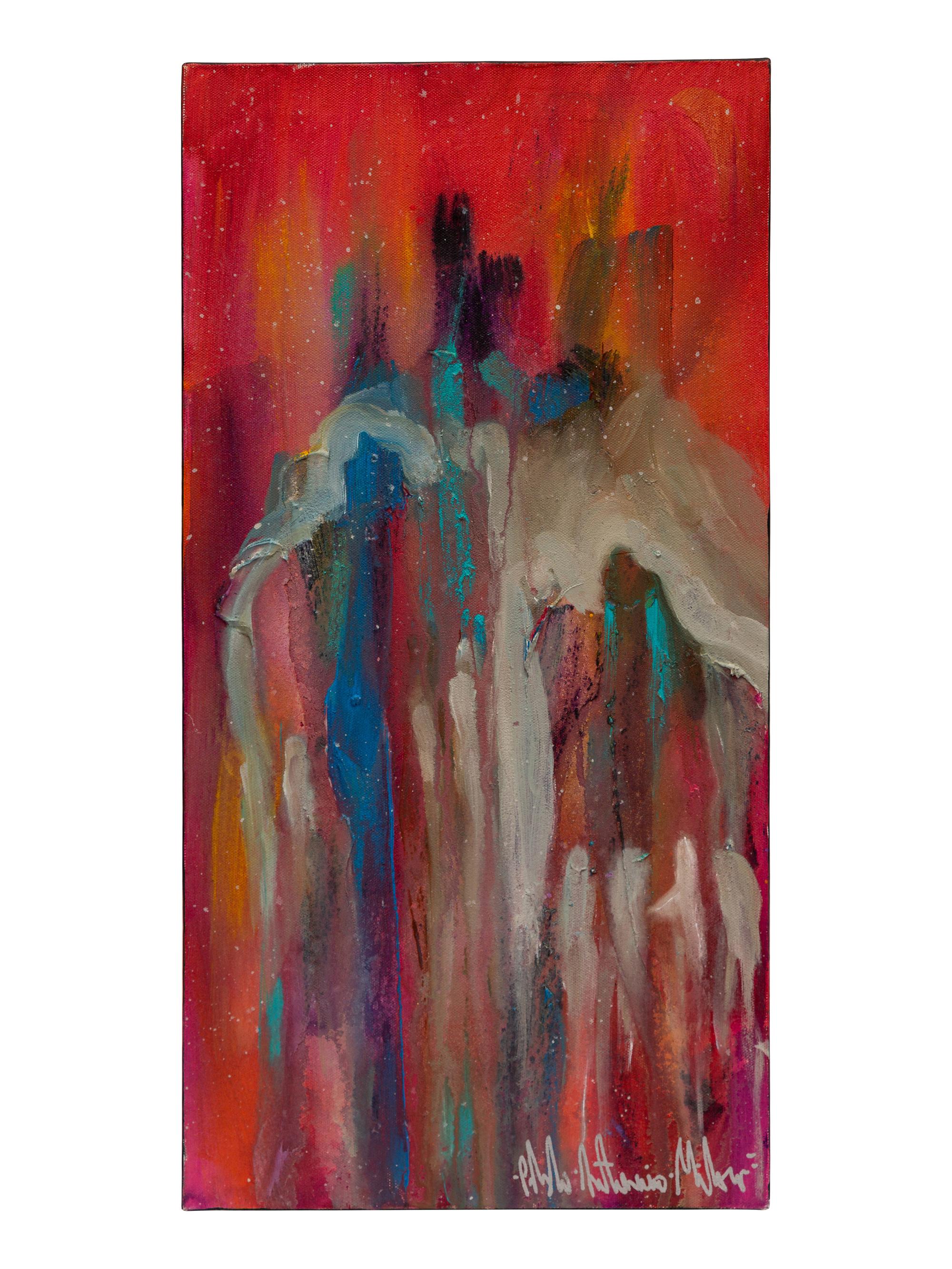 Three Works: Maiden , Two Riders and Red Horsemen