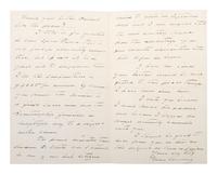 CLEVELAND, Grover (1837-1908). Autograph letter signed ("Grover Cleveland"), as President. Washington, DC, 2 May 1894.