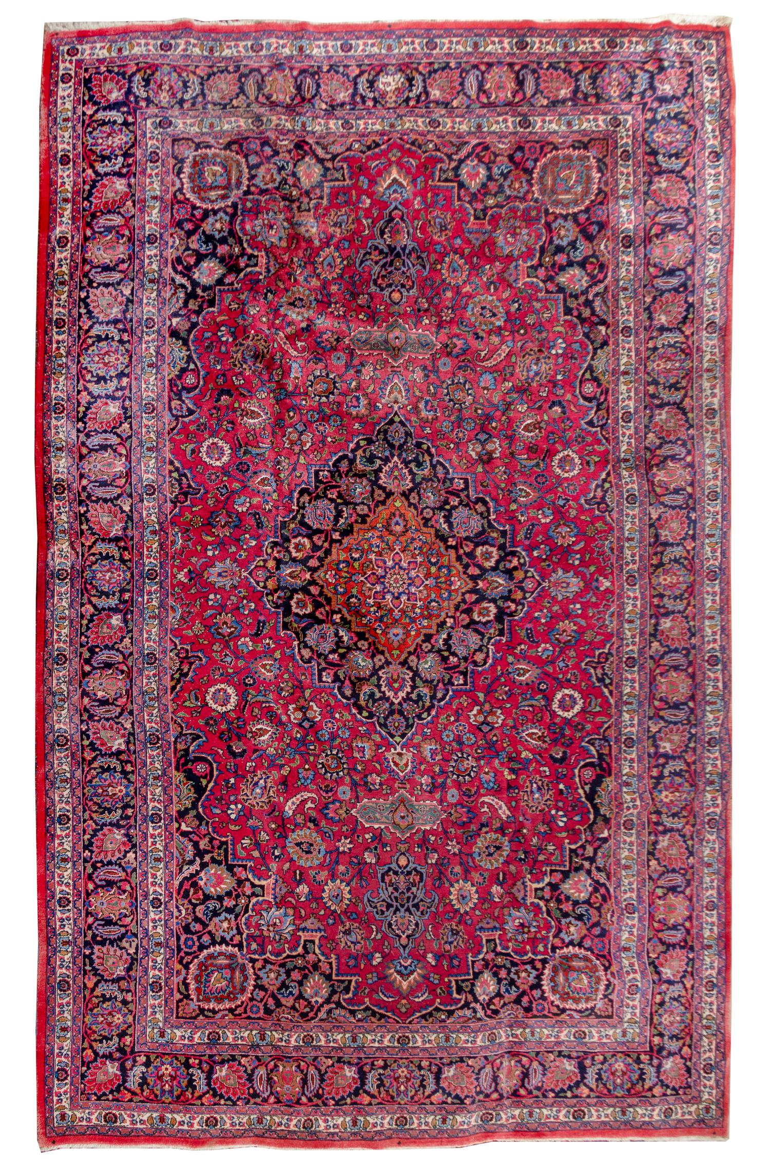 A Tabriz Wool Rug
