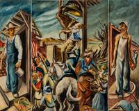 American Scene (Triptych)