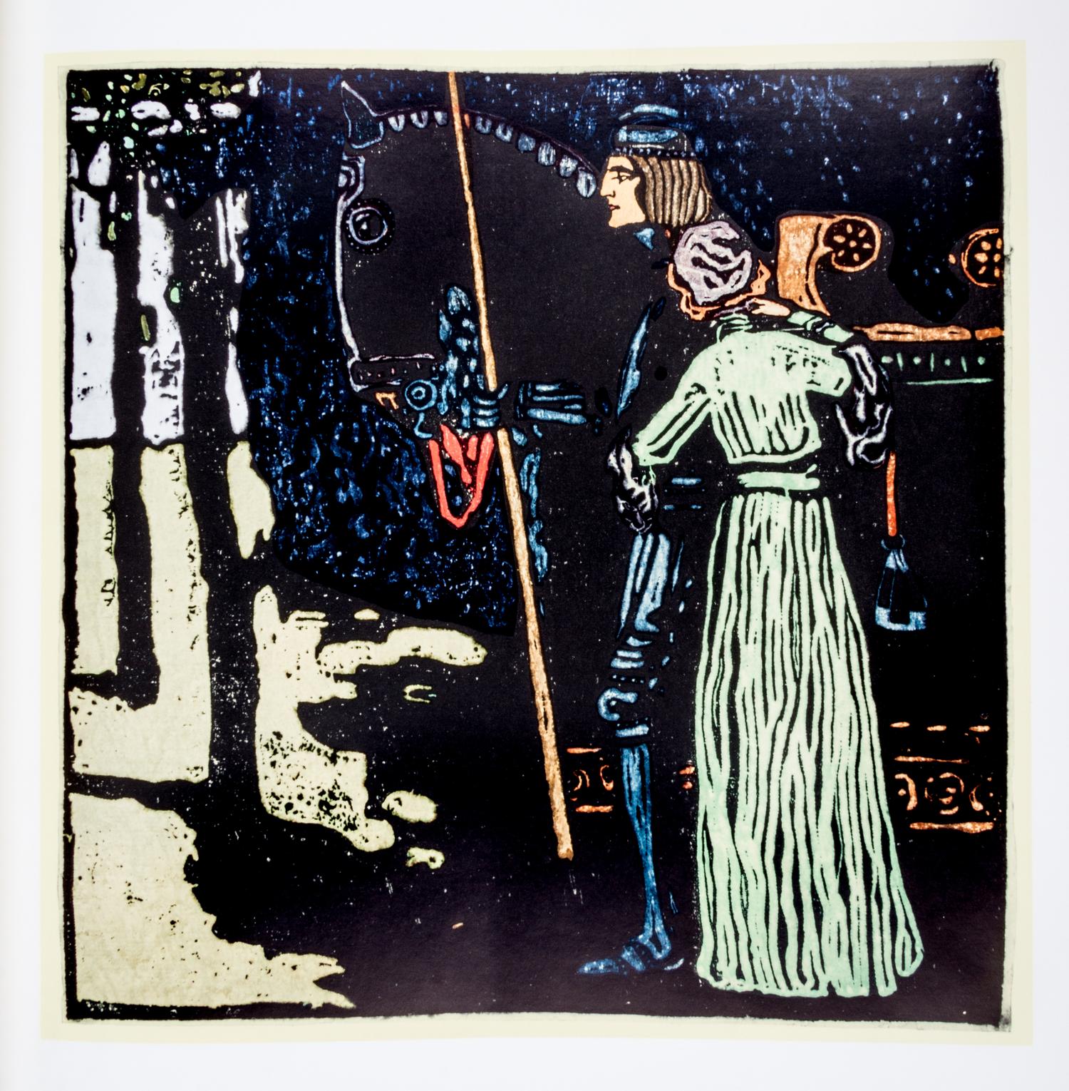 (KANDINSKY, WASSILY) ROETHEL, HANS KONRAD. Kandisnky: Das Graphische Werk. Munich, 1970.