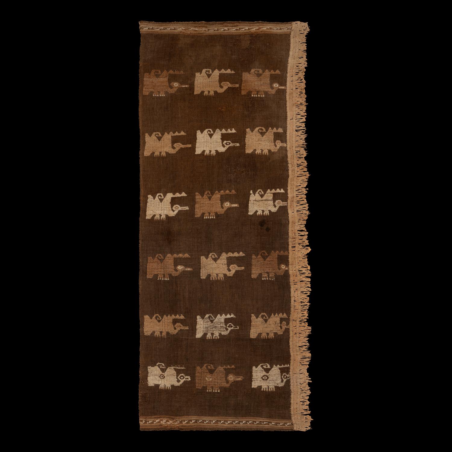A Chancay Woven Textile Fragment
