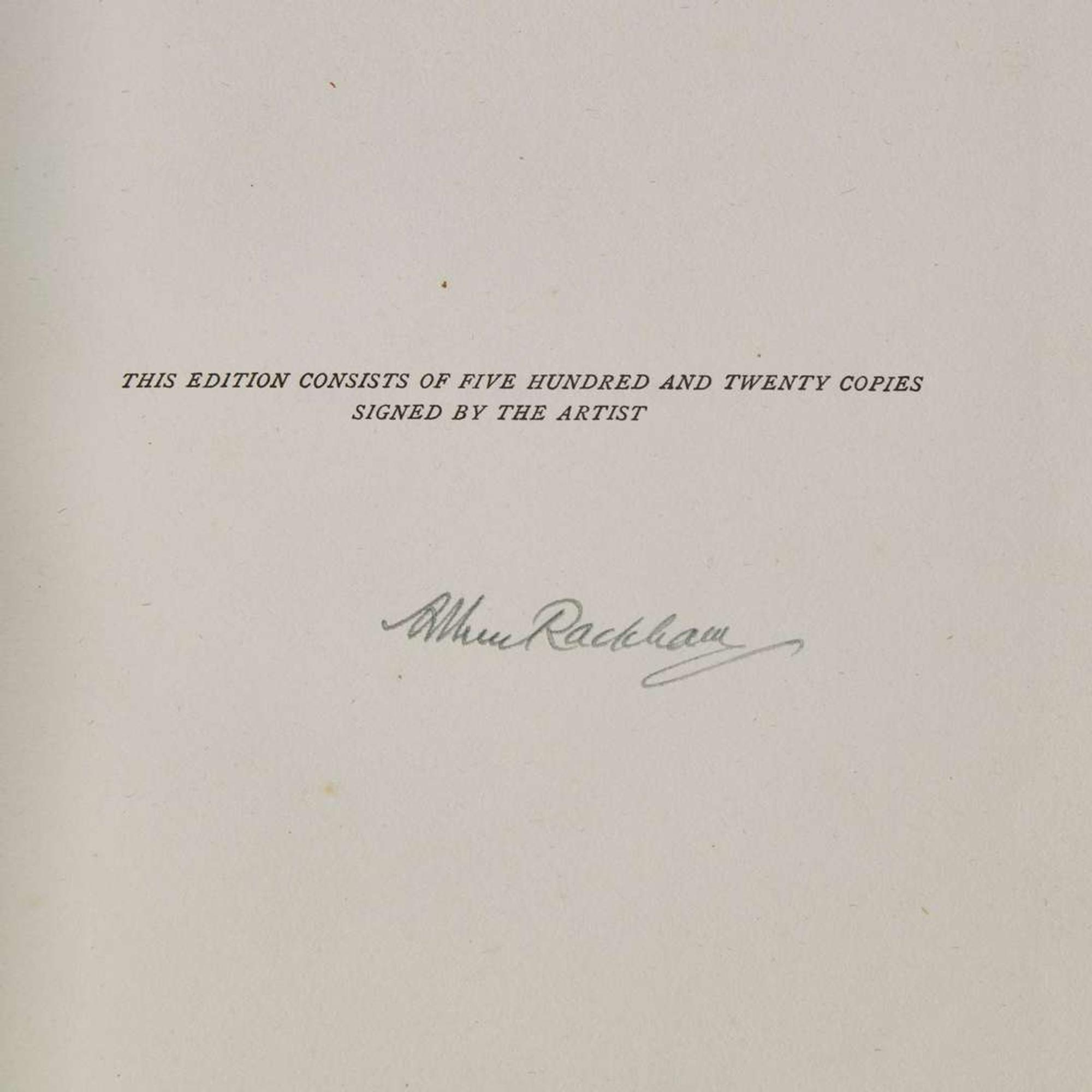[Children's & Illustrated] [Rackham, Arthur] Stephens, James (editor) Irish Fairy Tales