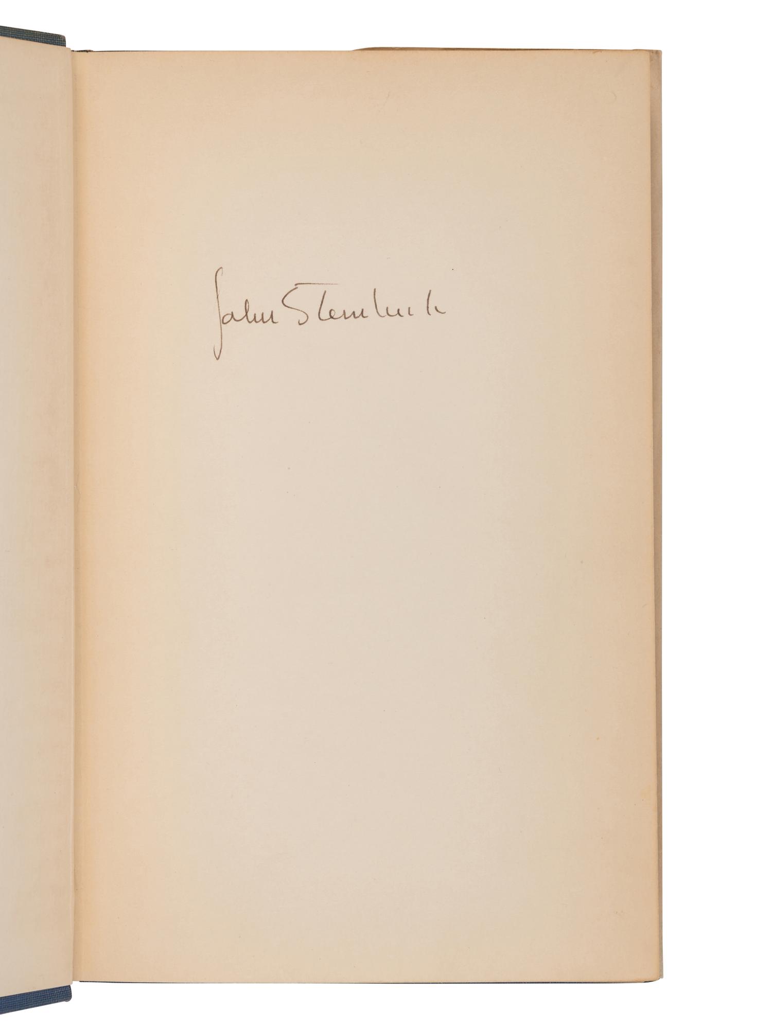 STEINBECK, John (1902-1968). The Moon is Down . New York: The Viking Press, 1942.