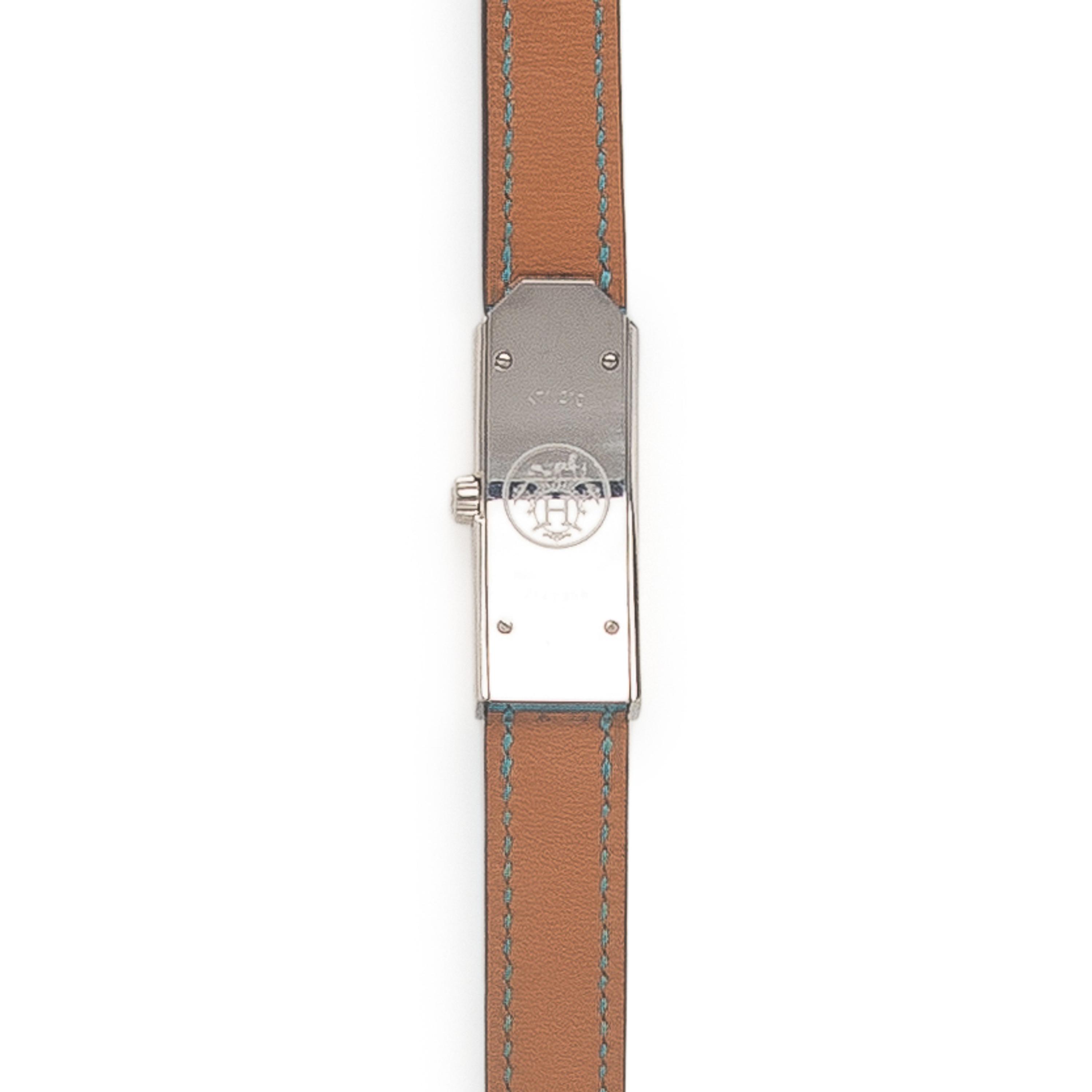 Hermès, Ref. KT1.210, Stainless Steel 'Kelly II' Watch