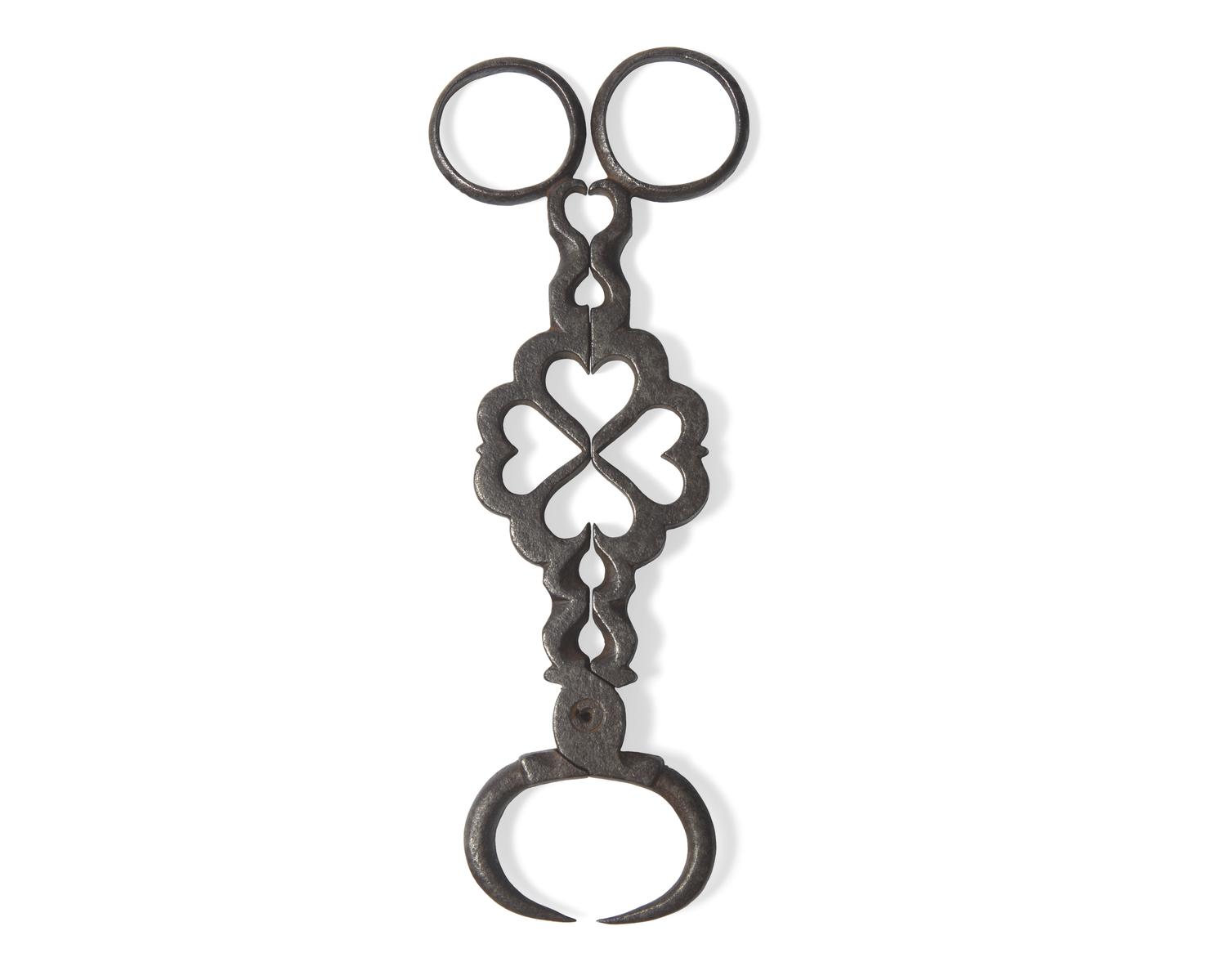 A Wrought Iron Sugar Nipper, French, Likely 18th Century