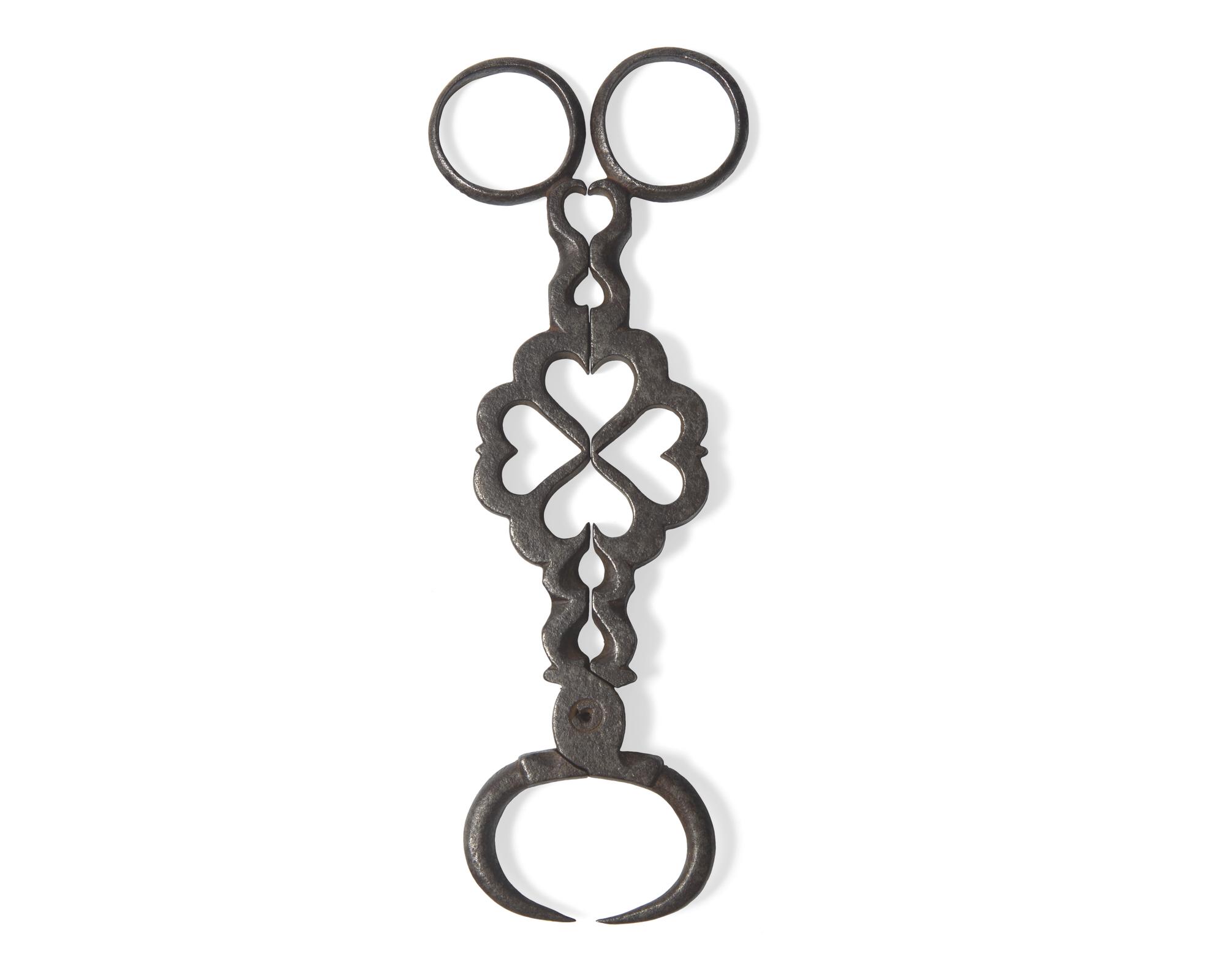 A Wrought Iron Sugar Nipper, French, Likely 18th Century
