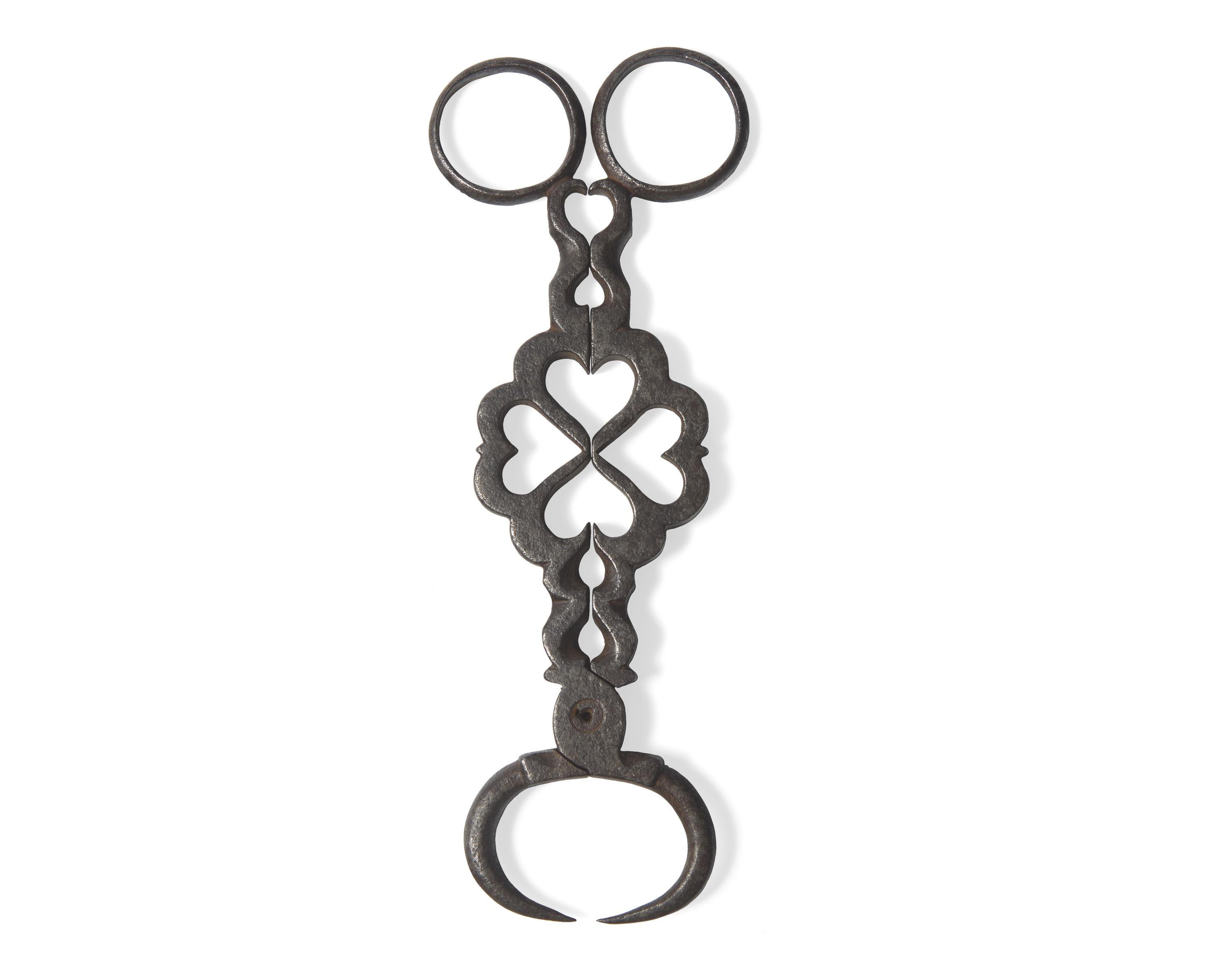 A Wrought Iron Sugar Nipper, French, Likely 18th Century