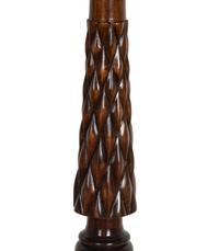 A Regency Style Rosewood Veneered Crossbanded Tea Table on Trefoil Base