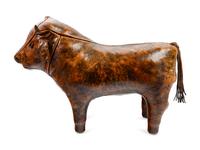 An Omersa Leather Figural Footstool