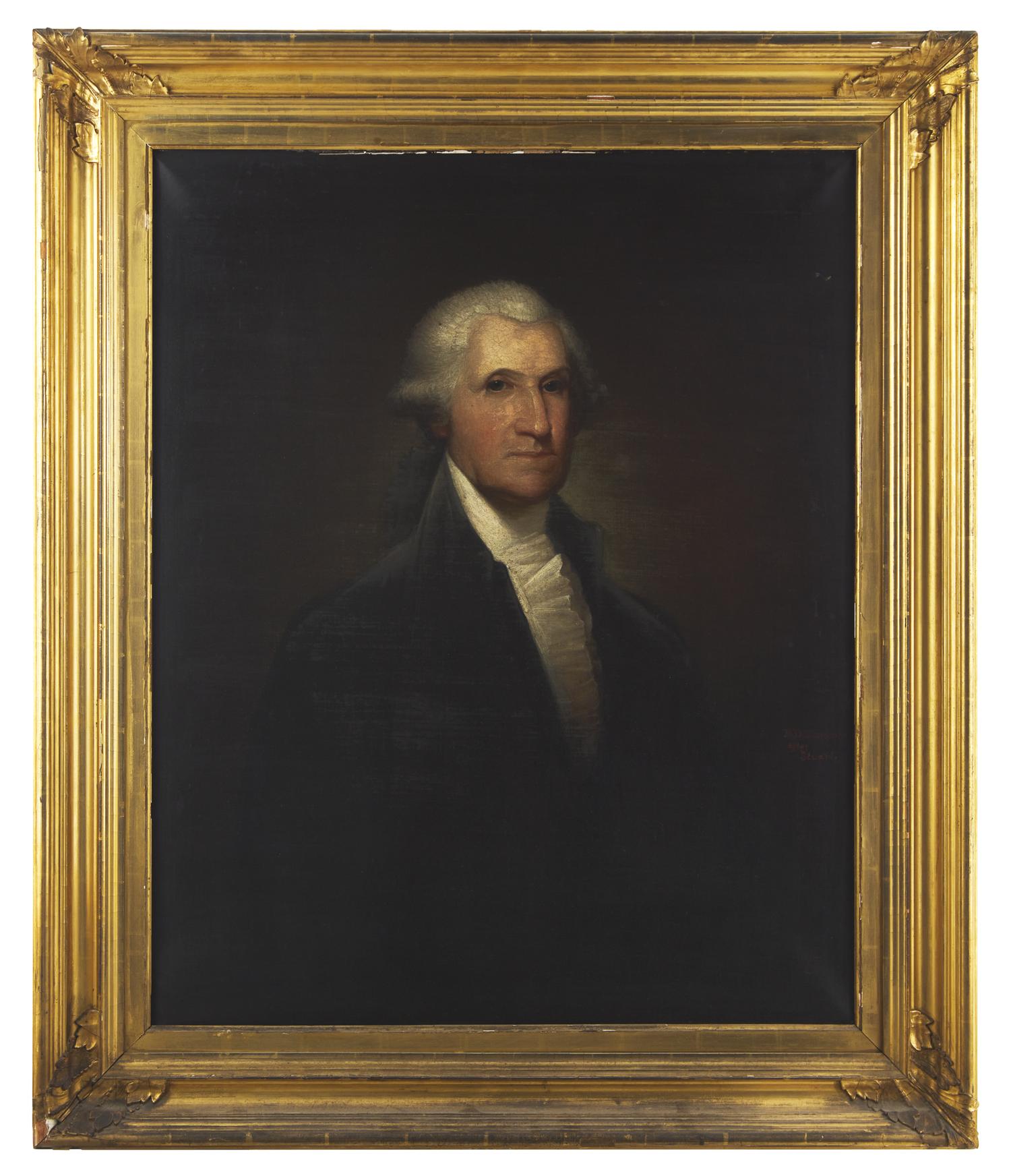 Edward Dalton Marchant (1806-1887), After Gilbert Stuart (1755-1828), A Portrait Of George Washington