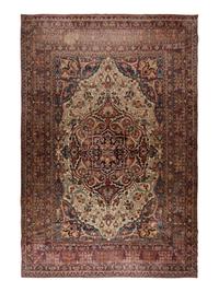A Lavar Kirman Wool Rug