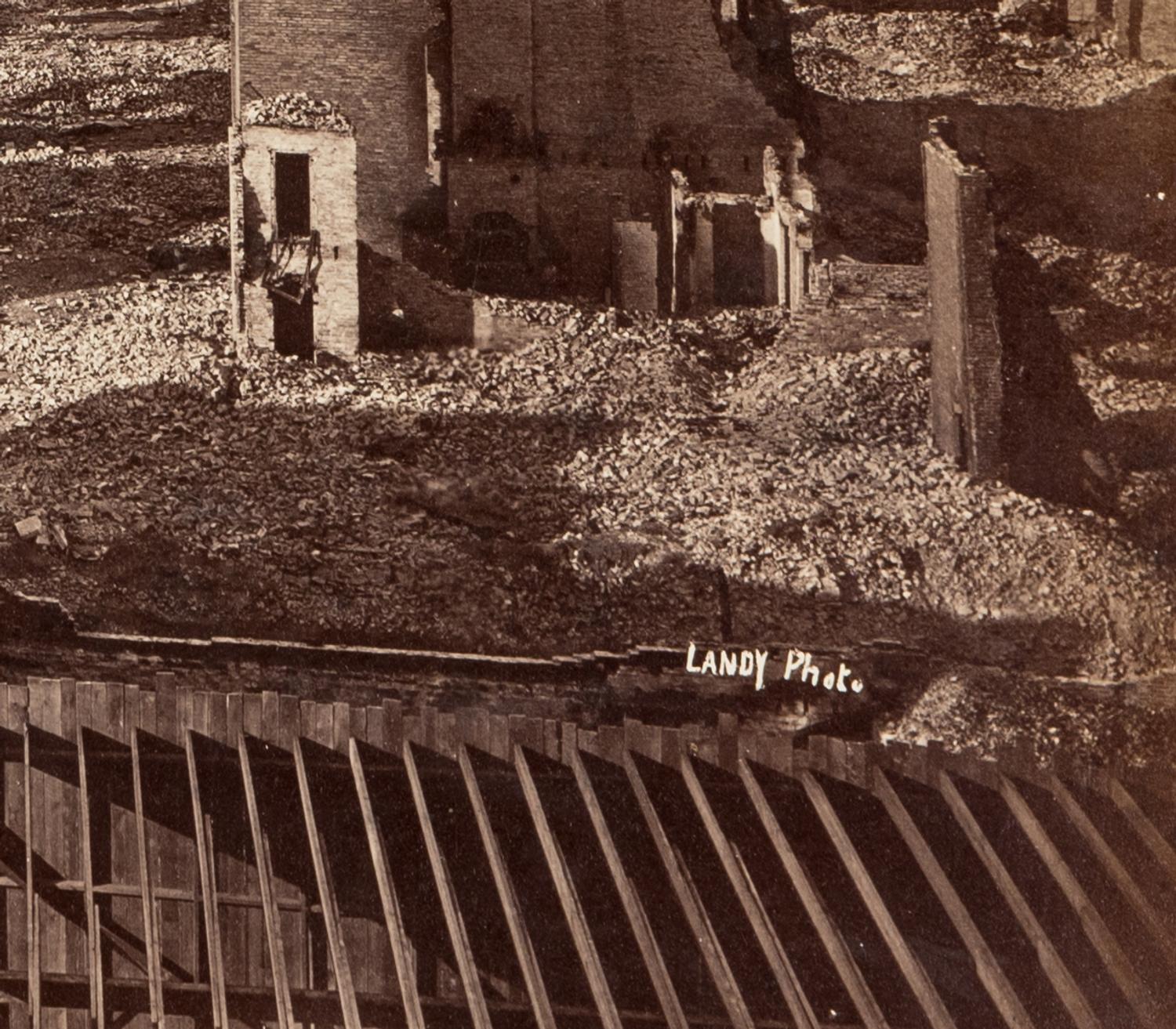 Landy Studio Ruins of Chicago, October 8th and 9th, 1871