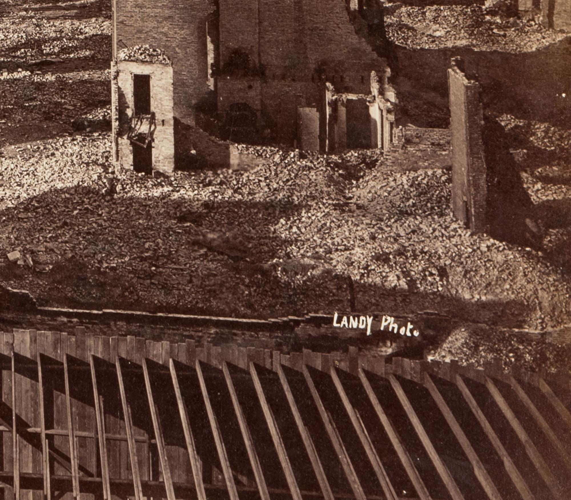Landy Studio Ruins of Chicago, October 8th and 9th, 1871
