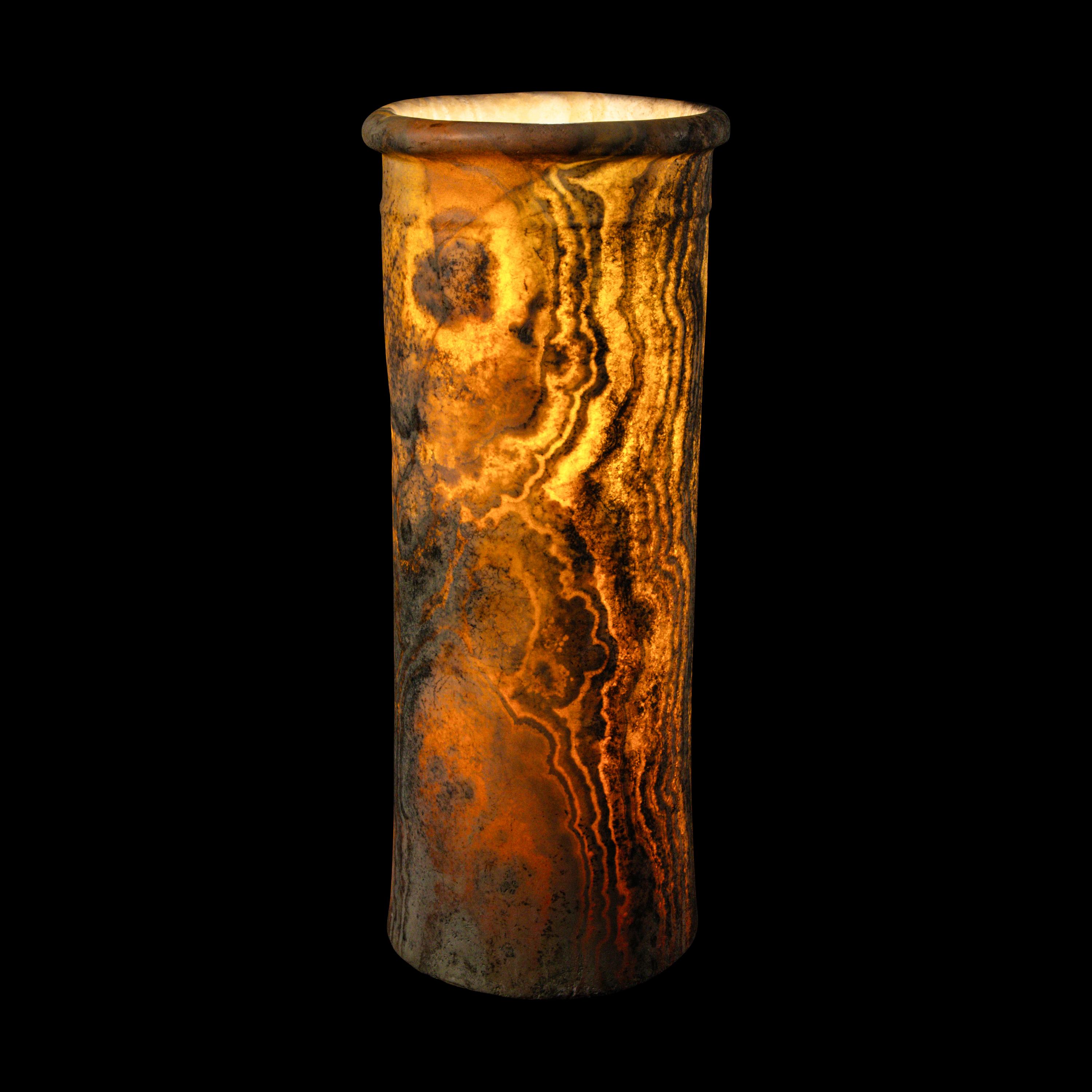 An Egyptian Alabaster Vessel