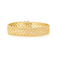 BUCCELLATI, YELLOW GOLD BRACELET