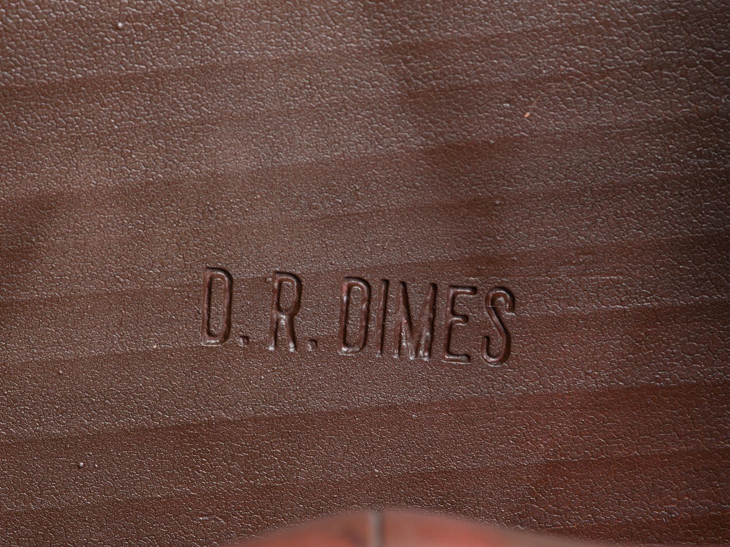 Two D.R. Dimes Brown-Painted Windsor Chairs