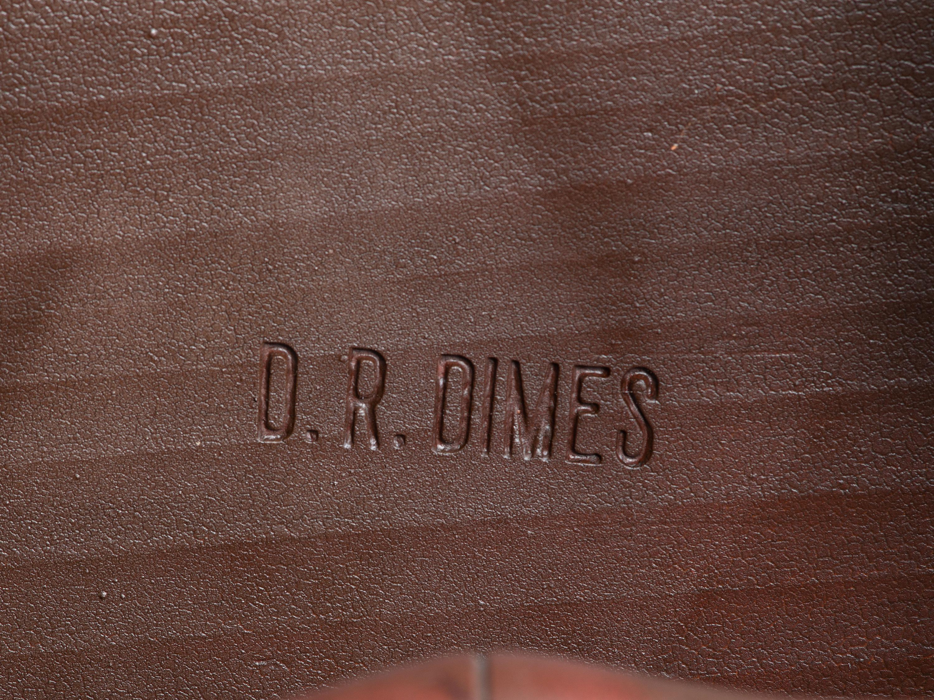 Two D.R. Dimes Brown-Painted Windsor Chairs