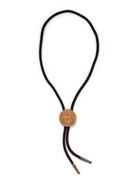 YELLOW GOLD AND KRUGGERAND COIN BOLO TIE