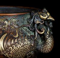 A Chinese Bronze Incense Burner