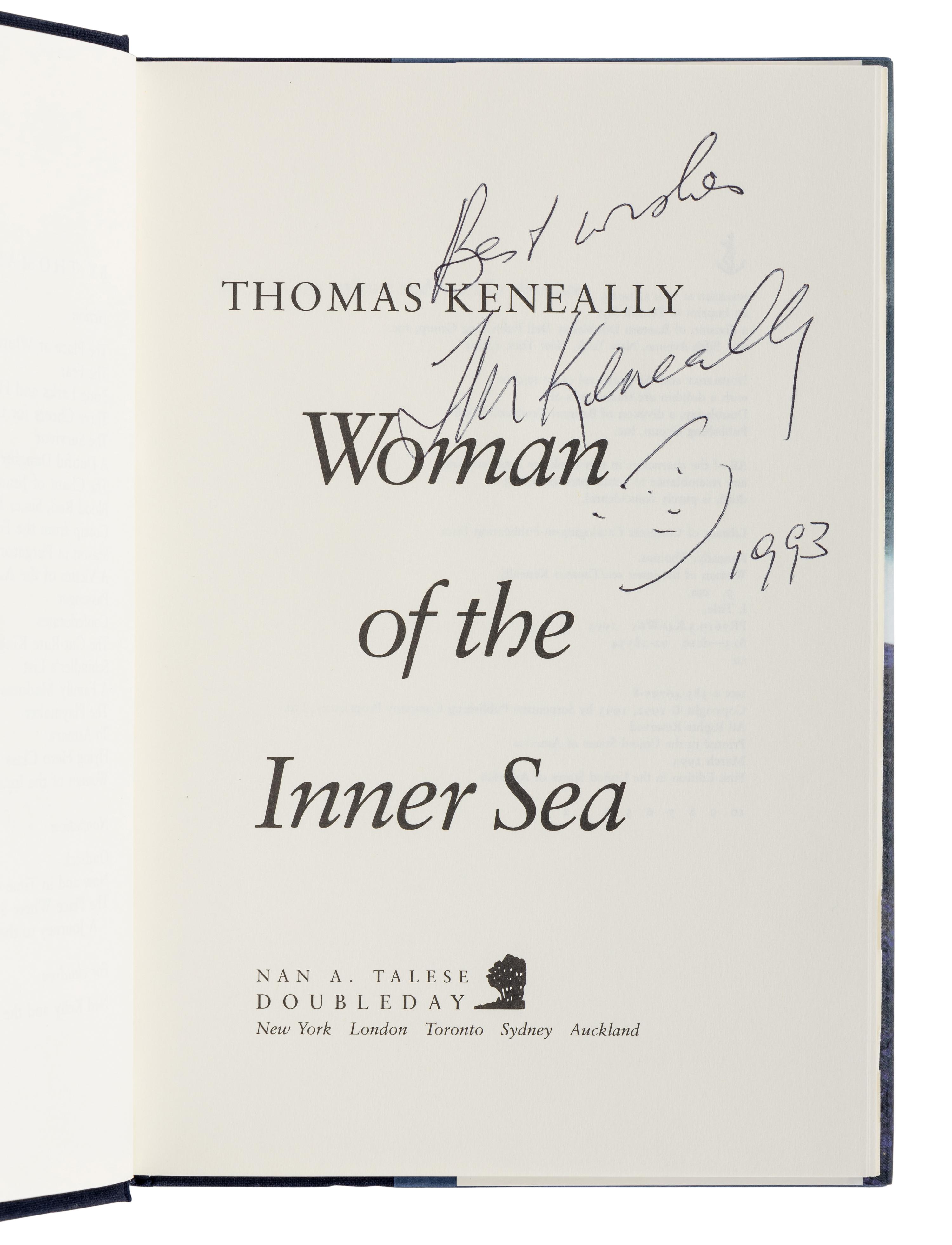 KENEALLY, Thomas (b. 1935). Schindler’s List. New York: Simon & Schuster, 1982.