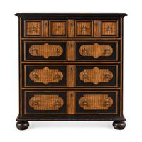A William and Mary Style Painted Chest of Drawers