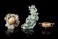 Three Hardstone Carvings