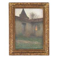 Henri Jean Guillaume Martin (French, 1860-1943) — Cour de Maison