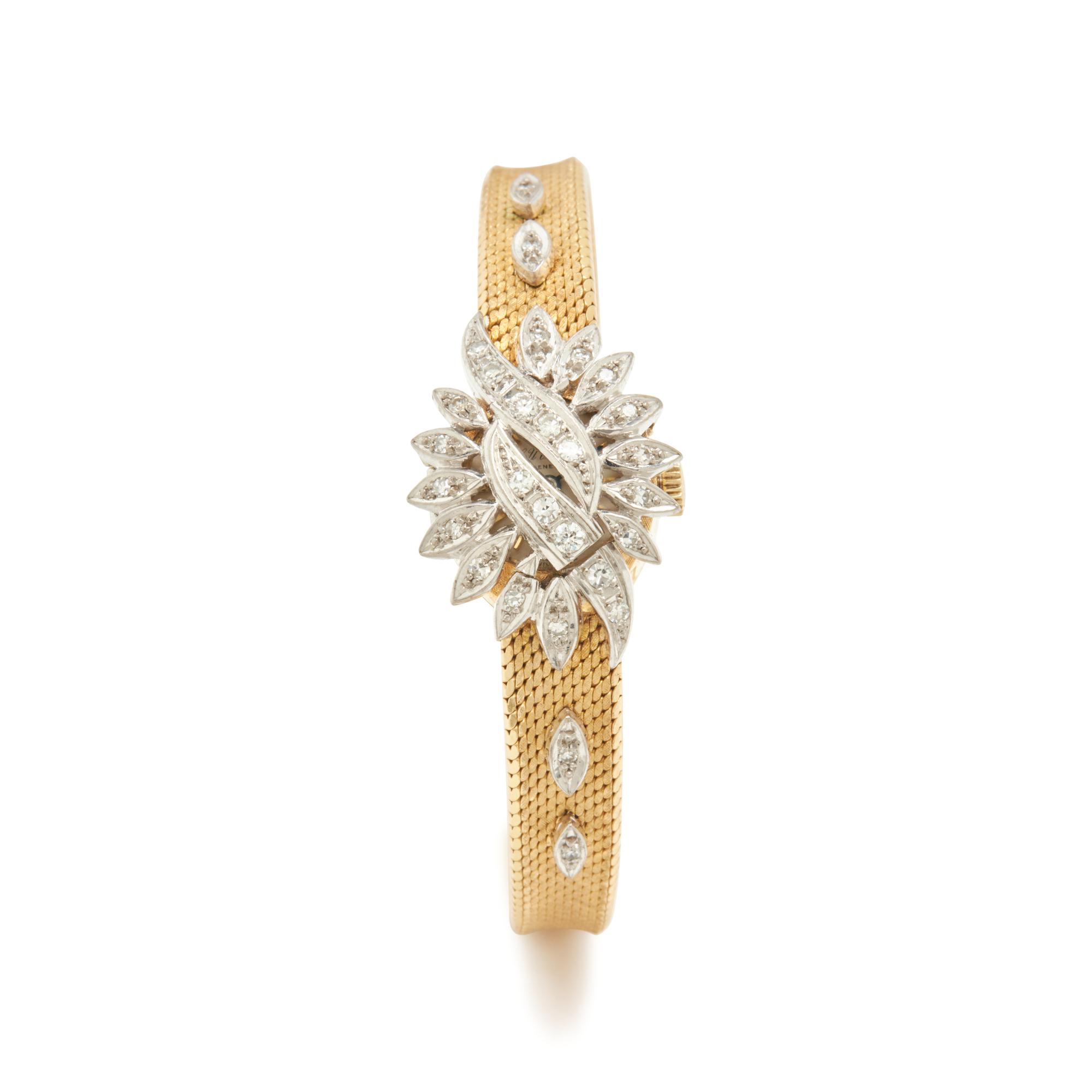 CHOPARD, 18K YELLOW GOLD AND DIAMOND HIDDEN DIAL WATCH