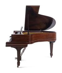 A Steinway & Sons Mahogany Grand Piano