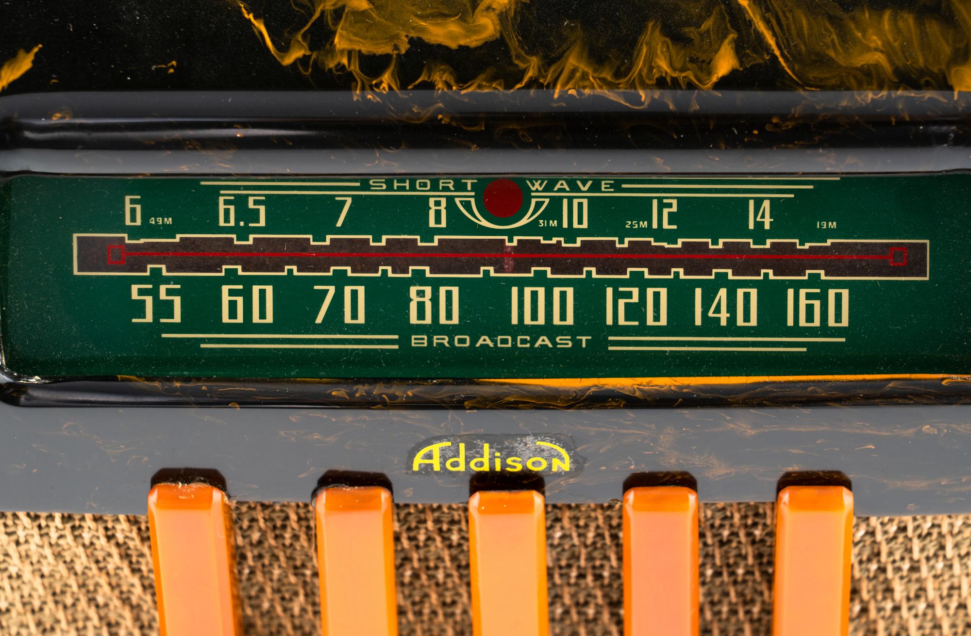 An Addison 5F Radio