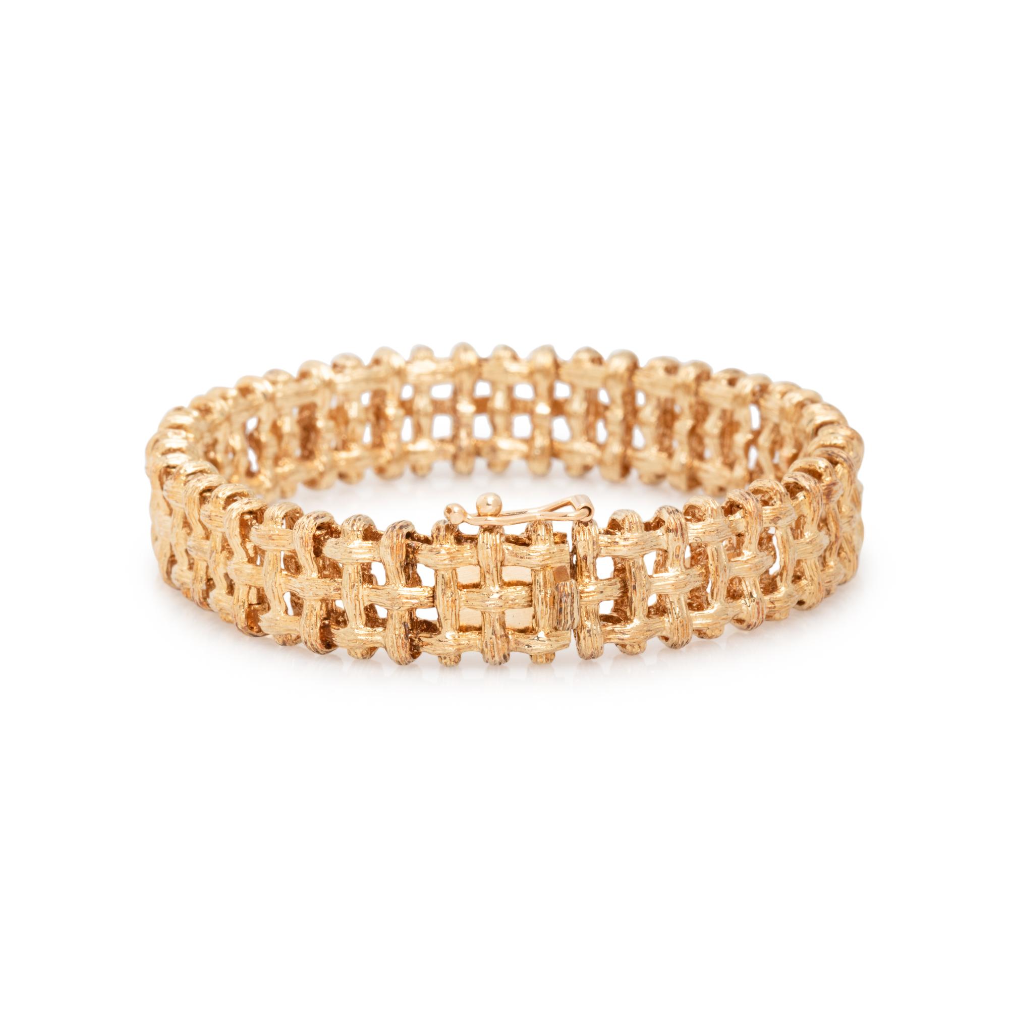 YELLOW GOLD BRACELET