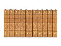 [LITERATURE]. A group of 28 works of art, history, and literature, including: