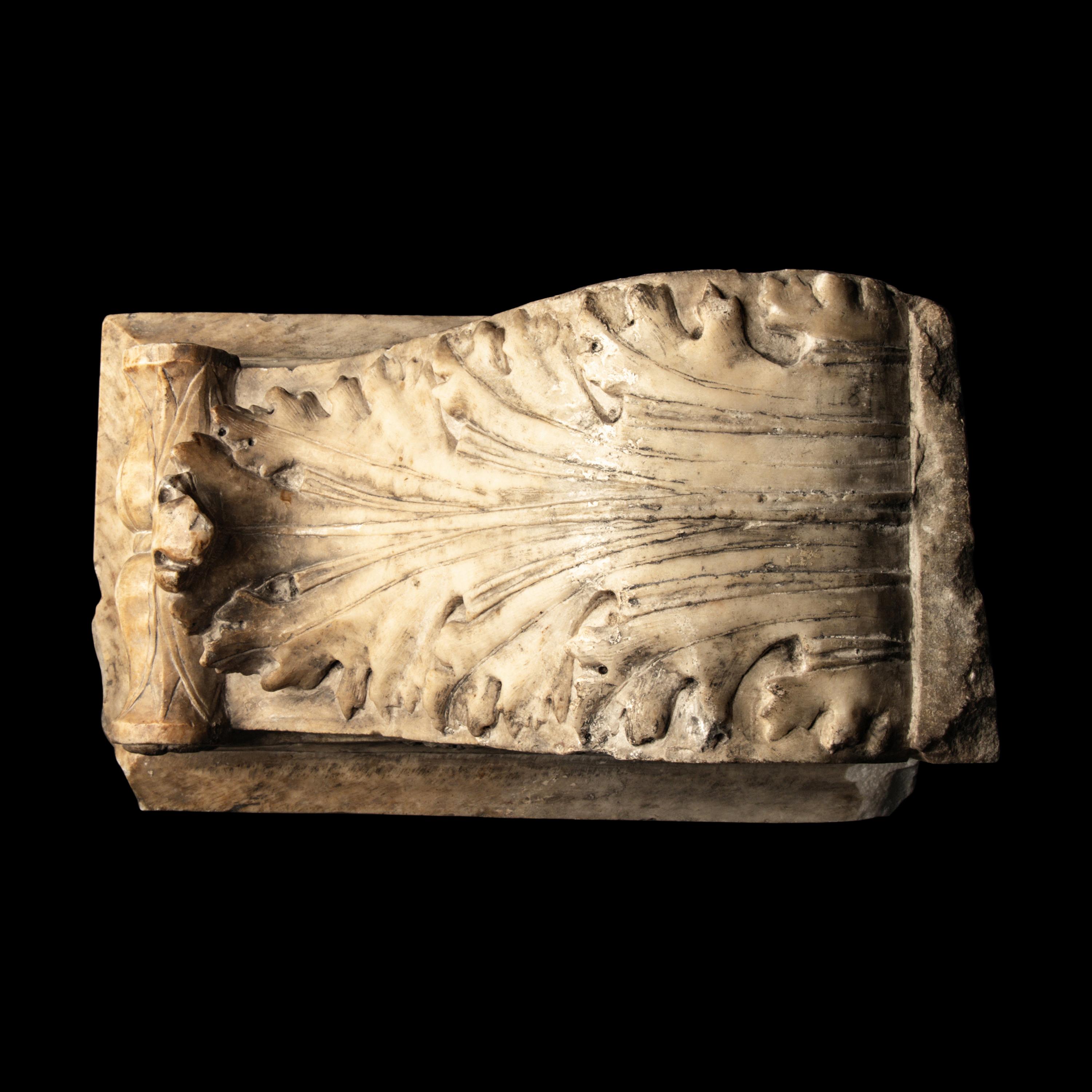 A Roman Marble Modillion