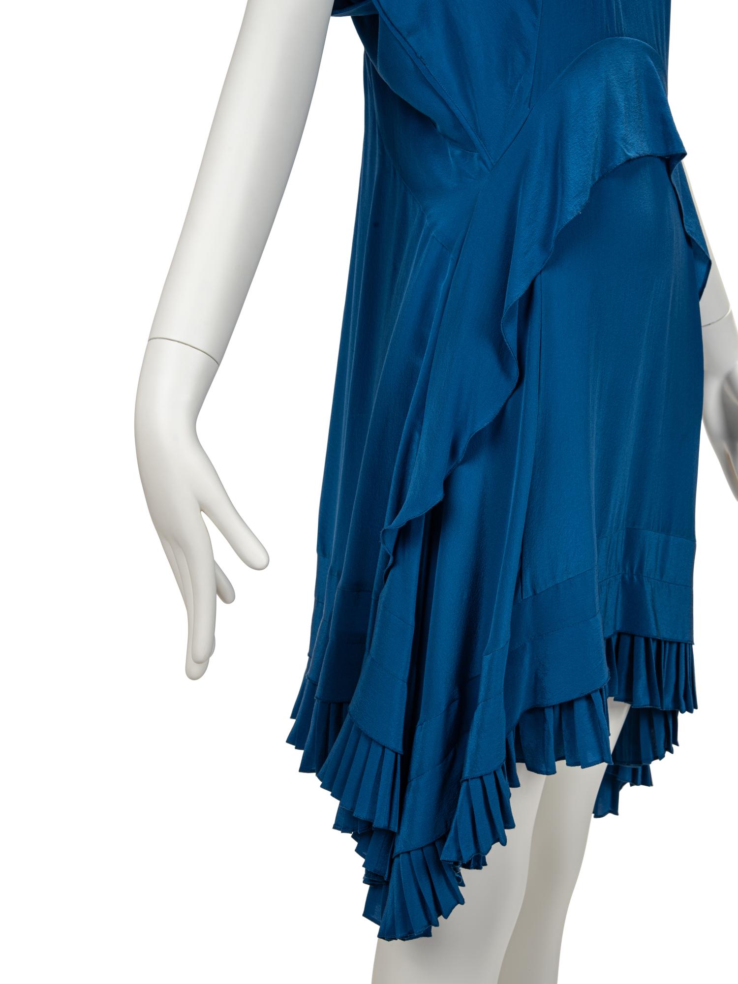 Two Designer Items: One Yves Saint Laurent Ensemble, One Balenciaga Dress, 1990-2000s