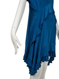 Two Designer Items: One Yves Saint Laurent Ensemble, One Balenciaga Dress, 1990-2000s