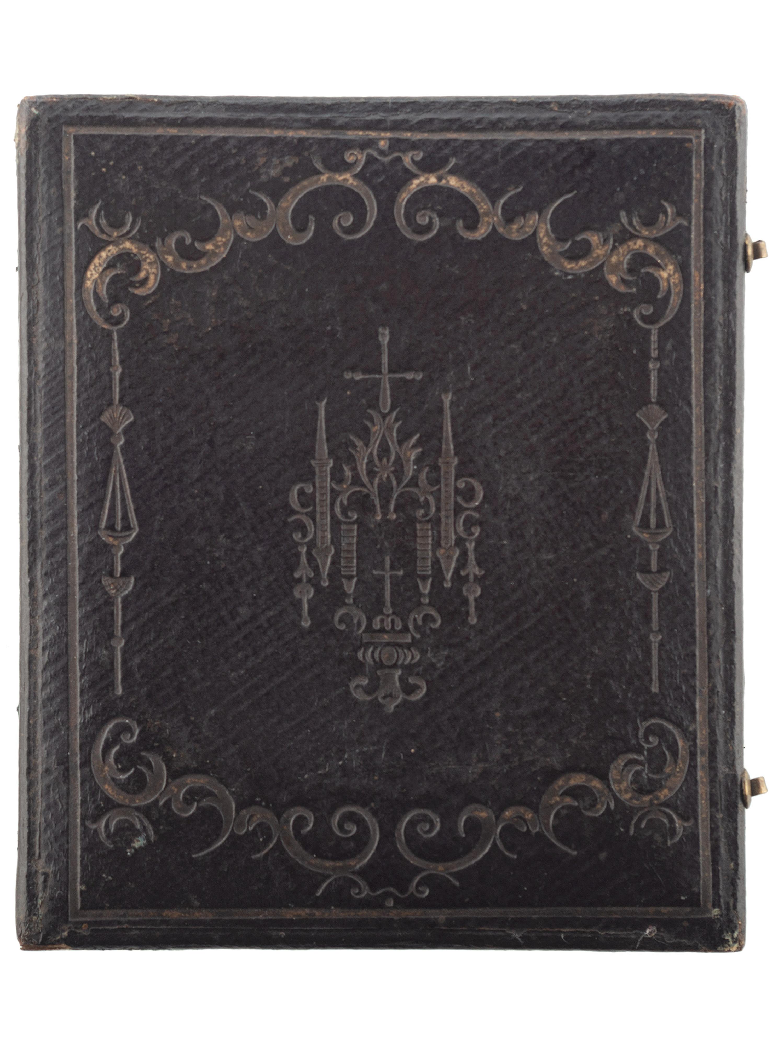 [EARLY PHOTOGRAPHY - OCCUPATIONAL]. A group of 4 cased images featuring police officers, clergy, a firefighter, and more, comprising:
