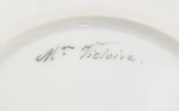 A Set of Six Sèvres-Style Porcelain Portrait Plates