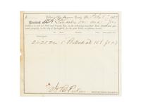 LINCOLN, Abraham (1809-1865). A small archive of 9 manuscript and partially printed documents relating to the Bullock Land Transaction, Springfield, Illinois, 1855-1859, comprising: