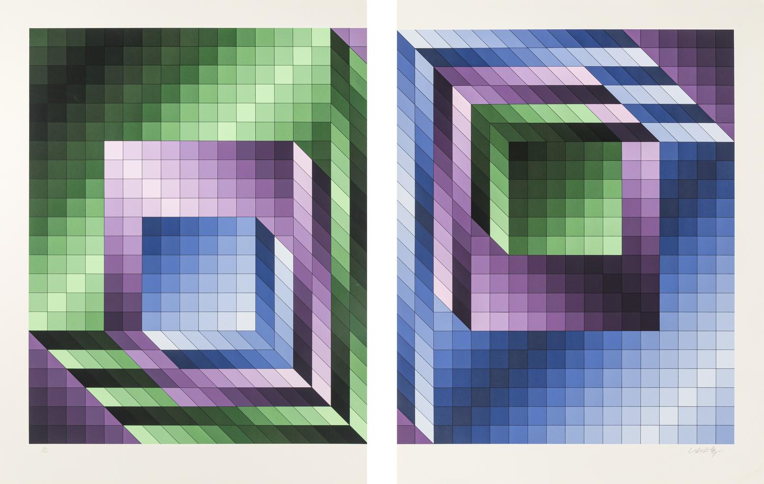 Zonau II ( diptych), 1989